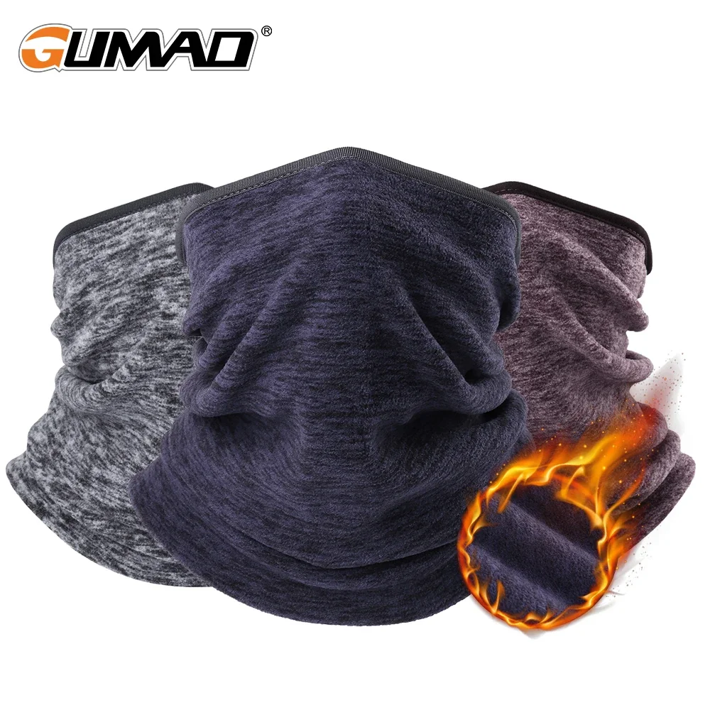 

Winter Bandana Outdoor Fleece Neck Warmer Gaiter Thermal Half Face Cover Cycling Snowboard Ski Hiking Tube Mask Scarf Men Women