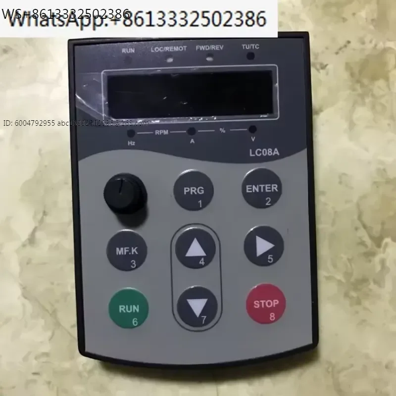 Inverter Control Panel for PE PV PD Series Universal Speed Control Board LC08A Operation Panel