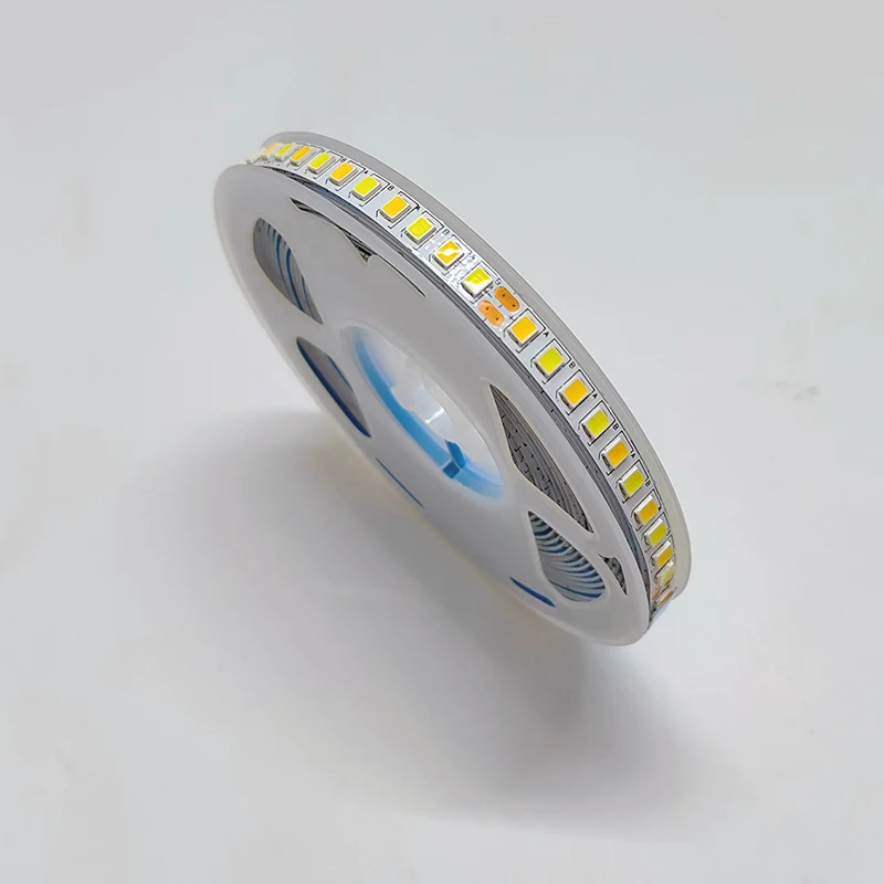 5meters 180D 2835-7mm-5B9C×2 Dual Colors Constant Current LED Strip for repairing chandeliers，LED ribbon.