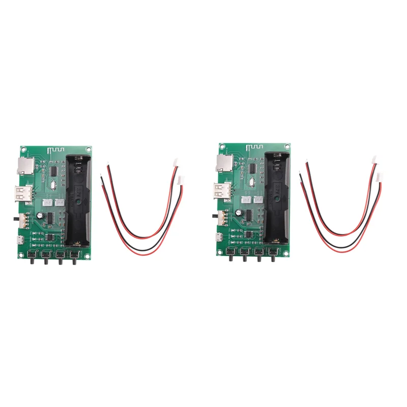 CJSD-2X Papan Amplifier Daya XH-A150 Baterai Lithium Bluetooth Digital 10W Daya DIY Speaker Kecil Dapat Diisi Ulang