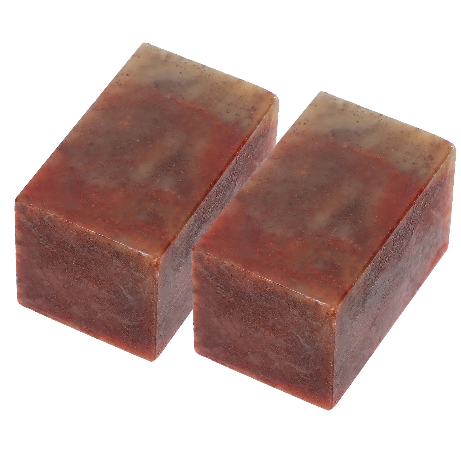 2 piezas de bloque de piedra de jabón en blanco para tallar, para sellos chinos artesanales, manualidades DIY, para sellos de caligrafía personalizados con firma