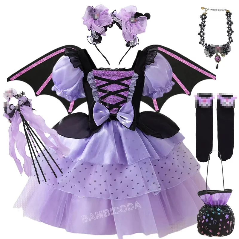 2026 Gothic Lolita Dress Japanese Halloween Christmas Little Witch Cosplay Ruffles Bow Princess Party Dresses Costume