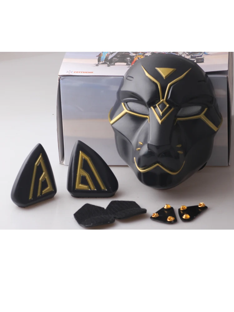 Game Overwatch Girls Bastet Cosplay Masks Helmet Cat Ears Accessory Men Women Halloween Male Masquerade Disguise Party Gifts