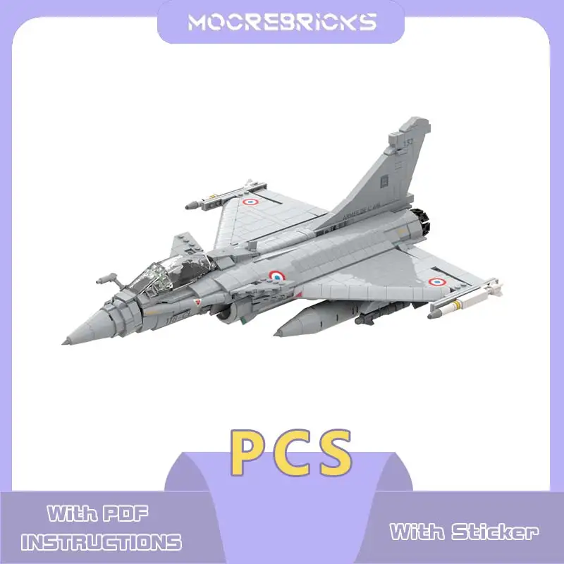 Space Shuttle Rafale C Building Block French Air Force Battle Aircraft Model Assembly Technology Bricks Children's Birthday Gift