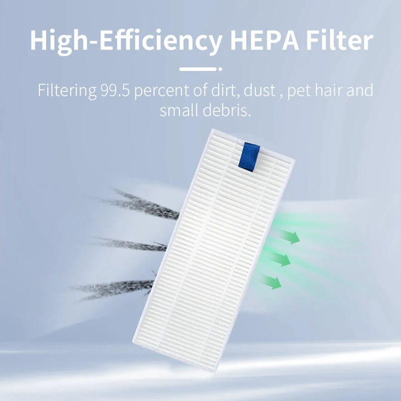 Filtros de cepillo lateral de repuesto para aspiradora robótica Tefal Rowenta Explorer 20 40 50 75 RG7687/RR7687WH Serie Force X3