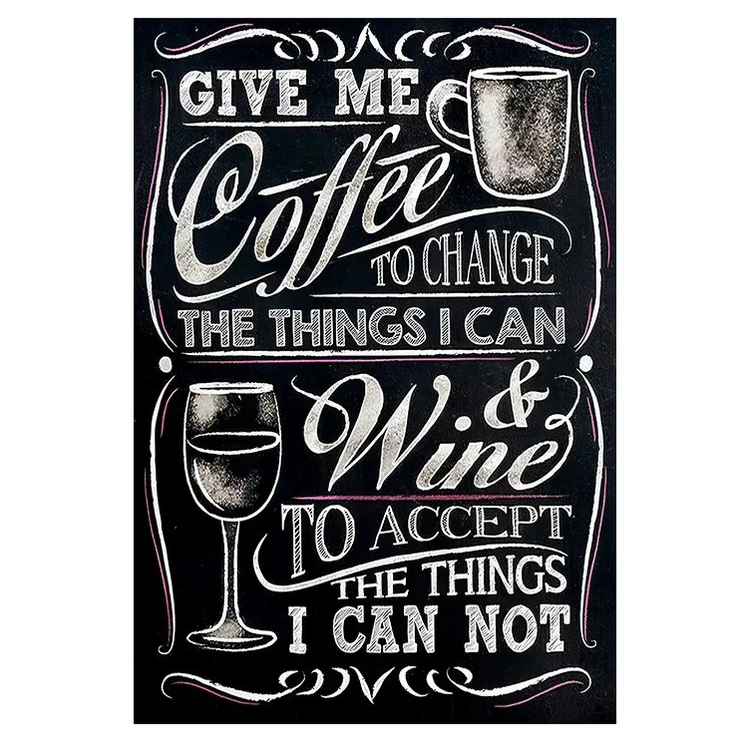 Metal Tin Signs Italian Coffee - Home Bar And Coffee ulasan dan harga