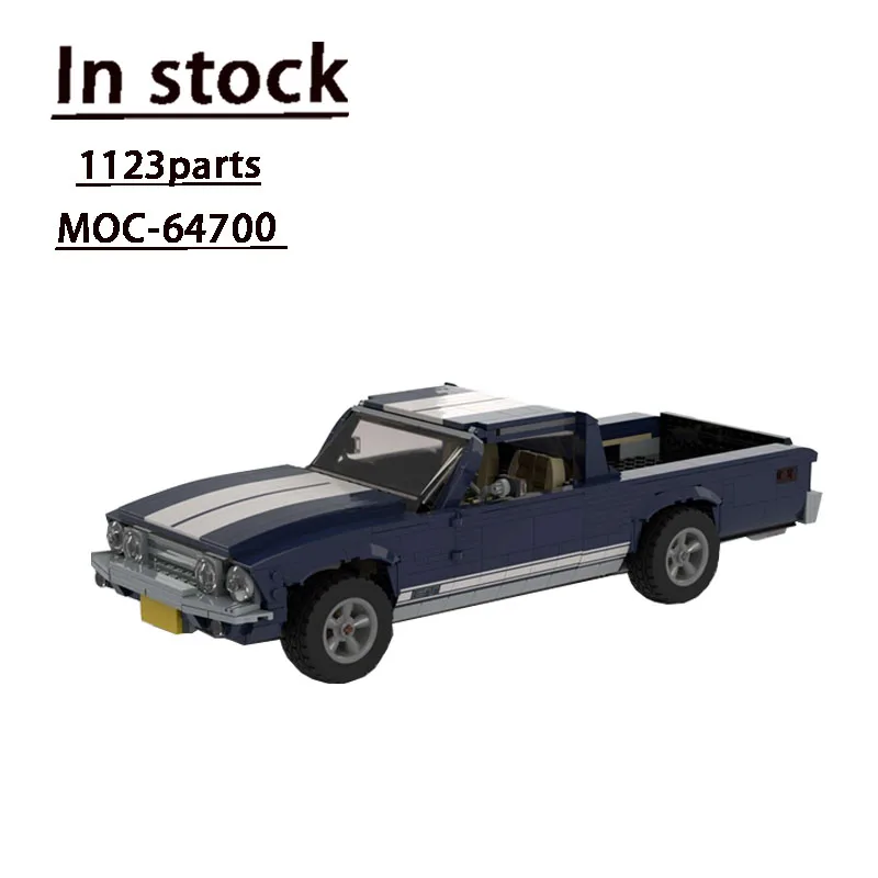 

10265 Is Compatible with The New MOC-64700 Pickup Truck Splicing Assembly Brick • 1123 Component Building Block Children's Toy