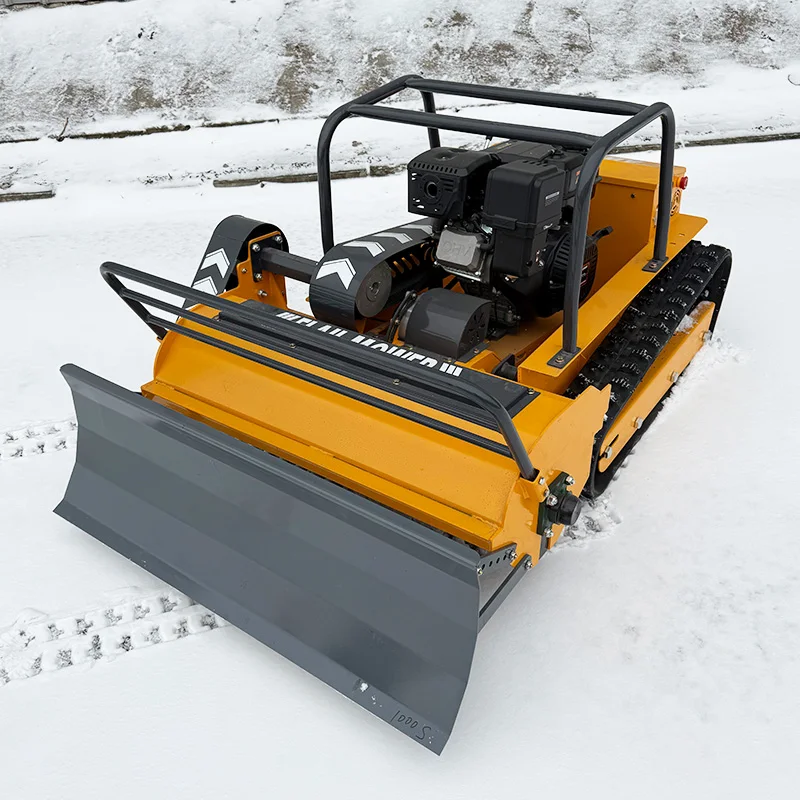 Customized Remote‑Controlled Mower Petrol Tracked Crawler Flail Hammer Wireless RC Garden Lawn Grass Mower