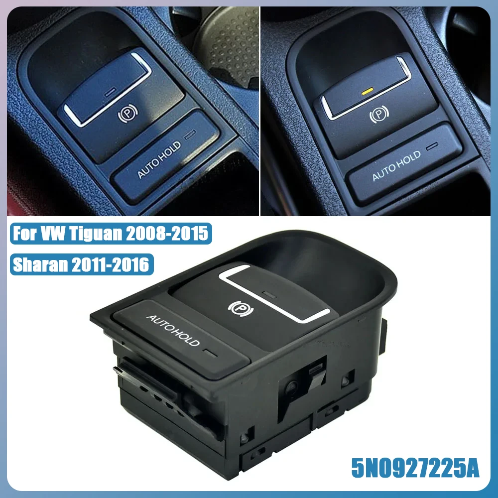 

Для VW Tiguan 2008-2015 Sharan 2011-2016 новый электронный переключатель ручного тормоза, сиденье стояночного ручного тормоза Alhambra 5N 0927225 A