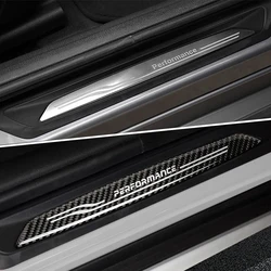 For BMW X5 X6 E84 E90 F15 F16 F20 F30 G05 F34 F25 Car Accessories Door Sill Scuff Plate Guards Protector Stainless Steel Sticker