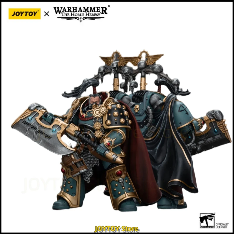 

JOYTOY 40K Sons of Horus Archon Equipped with Energy Ax 1:18 Movable Soldier Model Toy Gift Collection in Stock