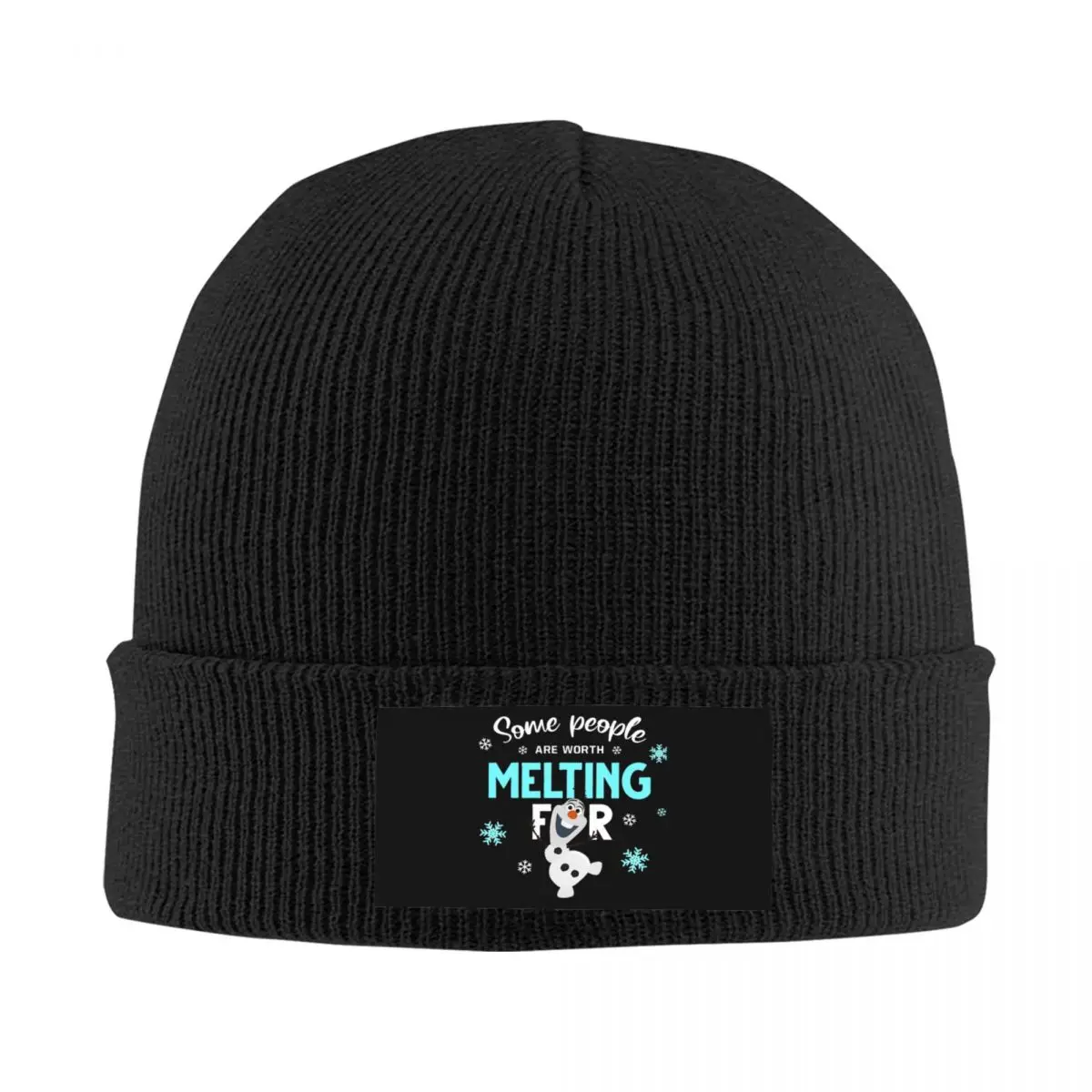 

Custom Frozen Bonnet Hats Fashion Knit Hat For Women Men Autumn Winter Warm Snowman Skullies Beanies Caps