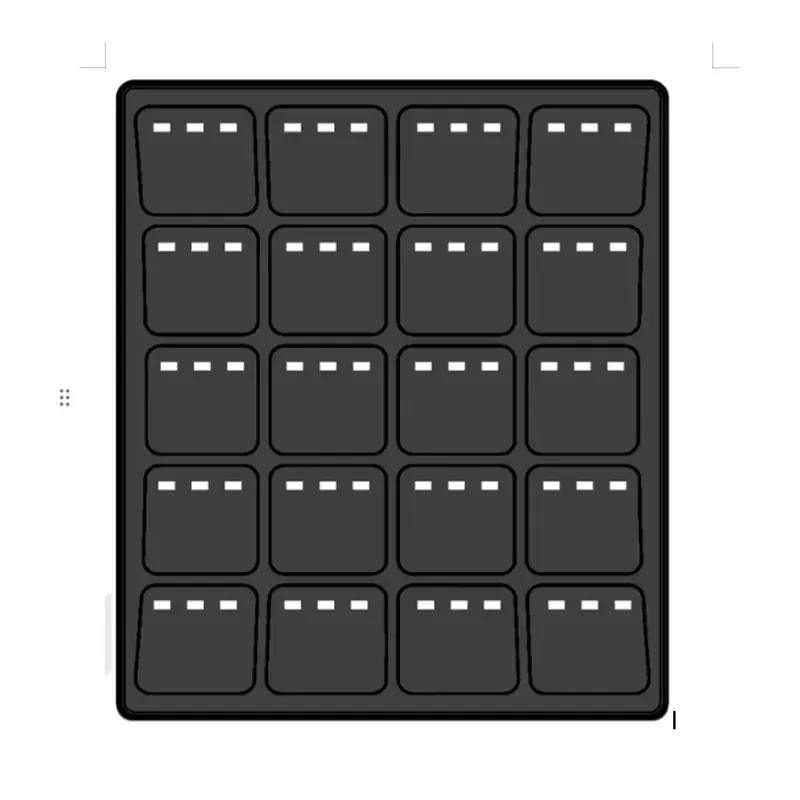 MAF 20 Key Panel CAN Bus 2.0 Silicone Multi Function Control Panel CAN Bus Panel Vehicle Control Keypad Waterproof DL-KB20Q