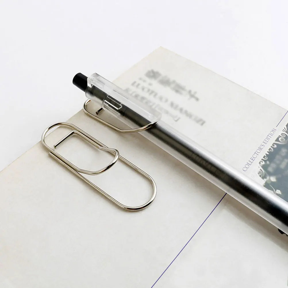 

pen holder clip paper clips file clamps plating paper clips spring pen holder clip