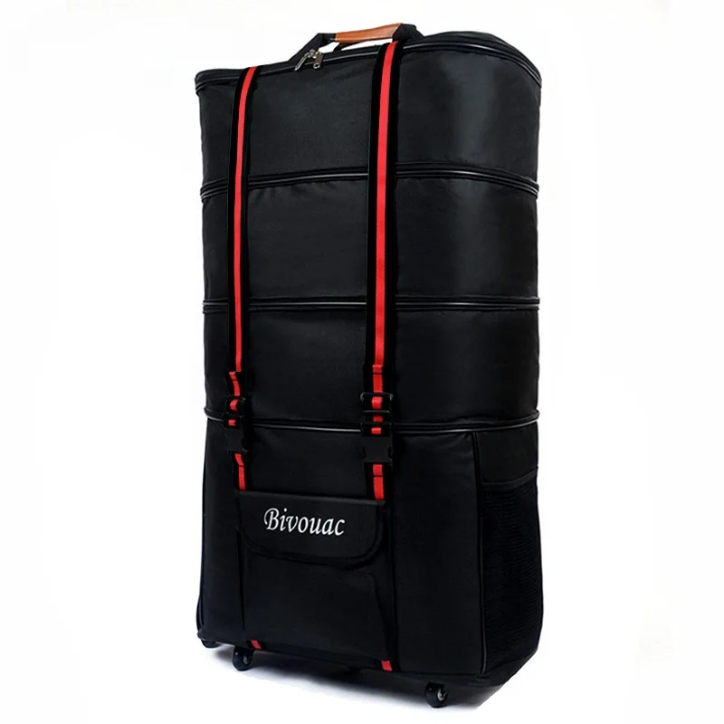 Bivouac Super Large Capaci 58 Air Carrier Bag Study Abroad Oxford Cloth Folding Luggage Bag Travel Luggage