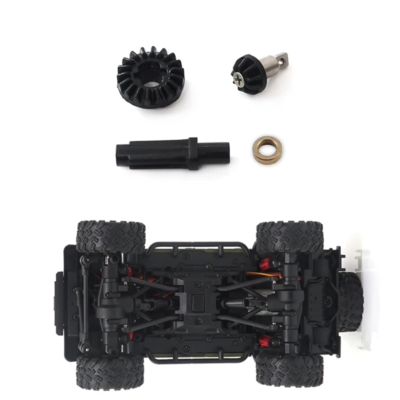 Frente e eixo traseiro Gear Set para RC Crawler, Peças sobresselentes do carro, acessórios, SG 2801, SG2801, 1/28