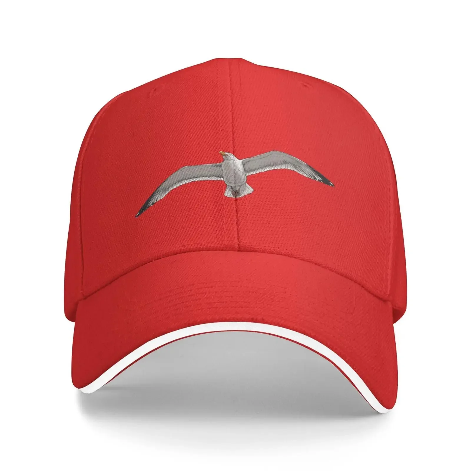 Seagull Baseball Cap for Men Women Adjustable Funny Dad Hat