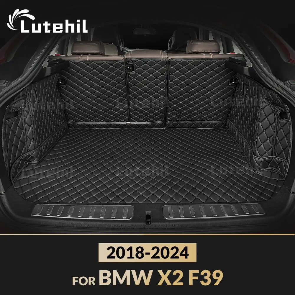 For BMW X2 F39 2018-2024 23 22 21 20 19 Auto Full Coverage Trunk Mat Car Protective Pad Cargo Liner Interior Accessories
