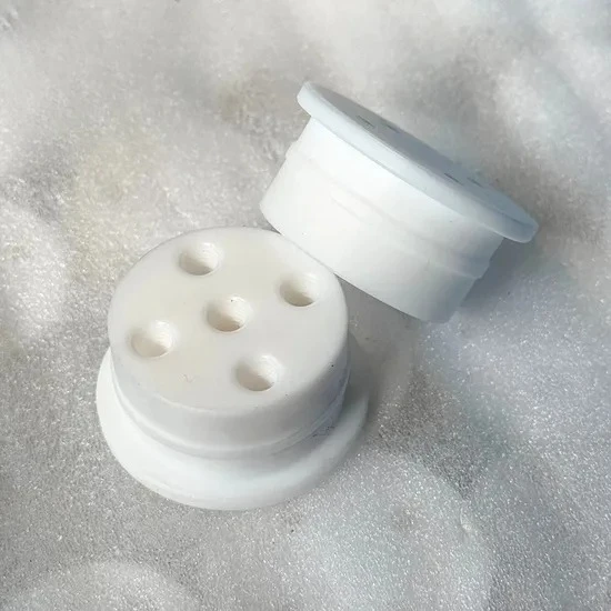 50x50mm  Electrolytic cell lid/PTFE lid (circular, square, threaded)