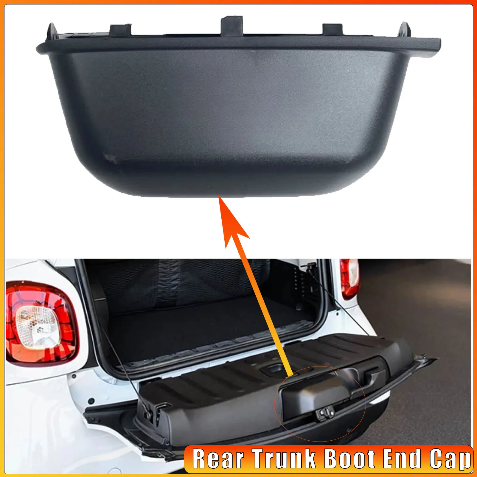 

Прочная торцевая крышка багажника для Mercedes Smart Fortwo W453 2015-22 A4537401500, запасные автомобильные аксессуары для установки