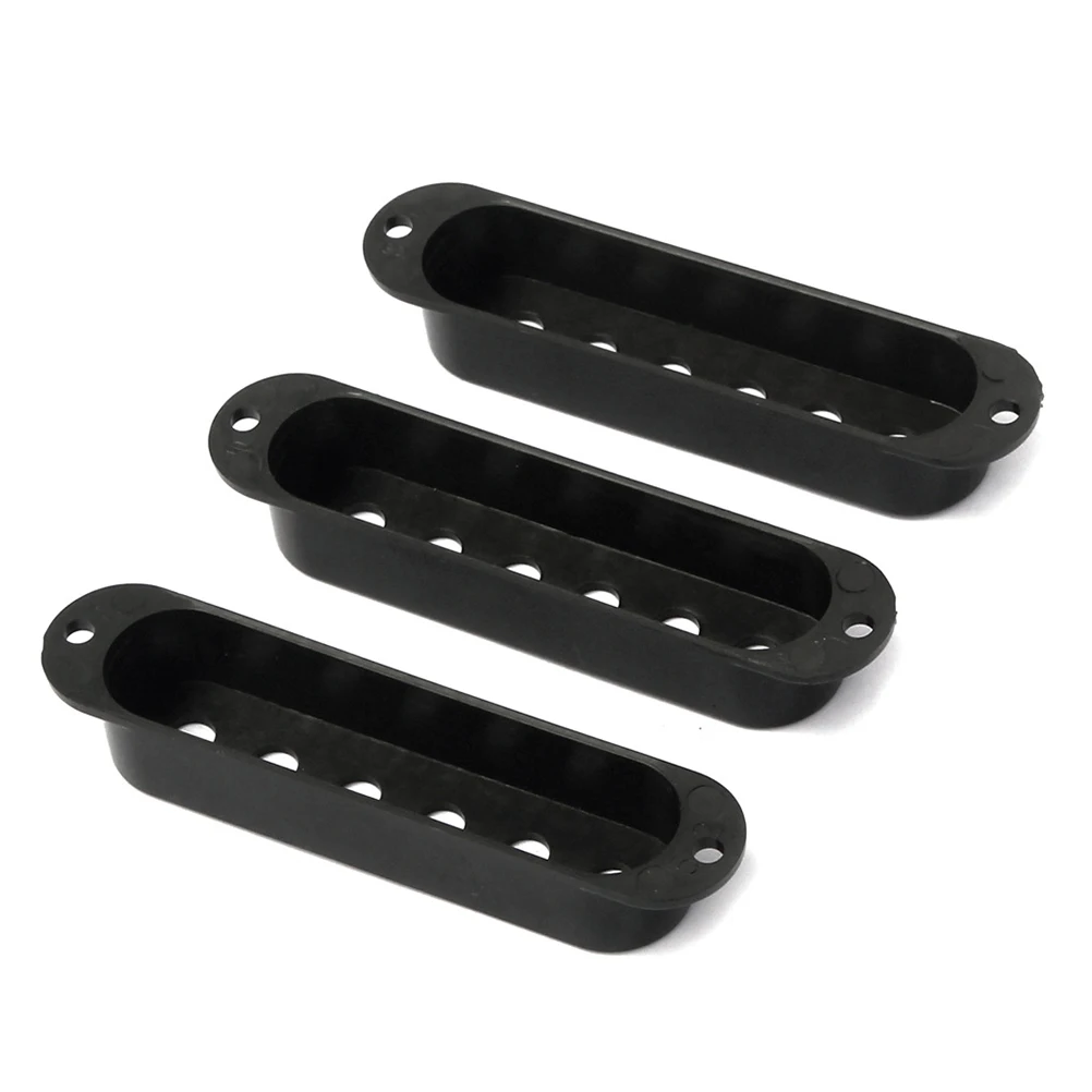 

3pcs Pickup Cover For Electric Guitar 52Mm Abs Plastic Cold Spray Paint Wear-Resistant Replacement Parts Guitar Accessories
