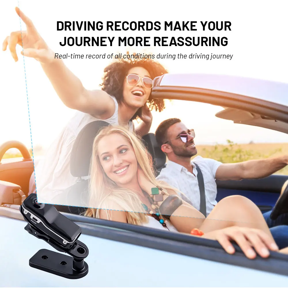 كاميرا DV صغيرة HD 1080P كاميرا فيديو يمكن حملها بالجسم مسجل فيديو مربية كاميرا أمنية رياضية DVR كاميرا ويب لأمن المكاتب المنزلية ﻿