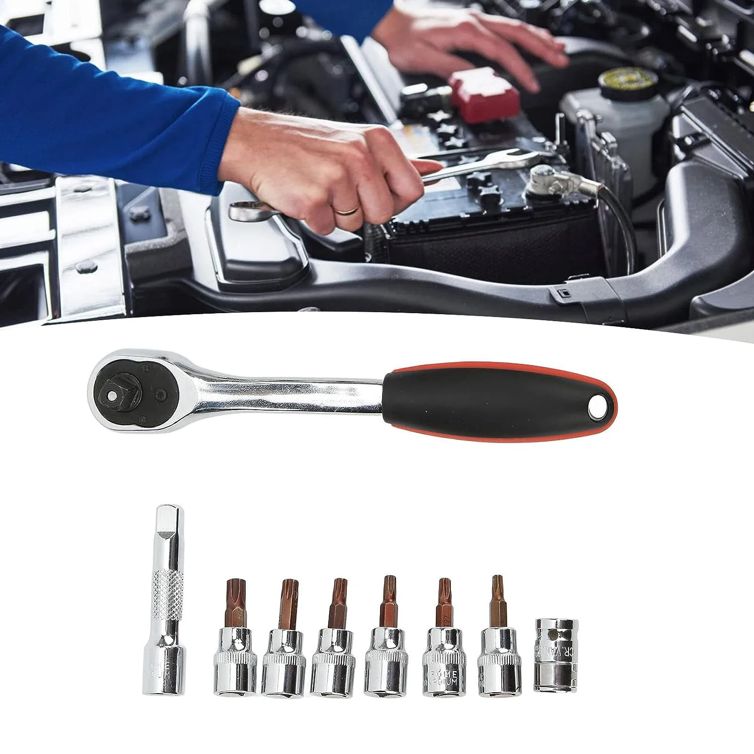 Hand Socket Tool Set Hard Top Door Installation Wrench Handle Quick Release Replacement For Jeep Wrangler TJ JK JL 2007-2023