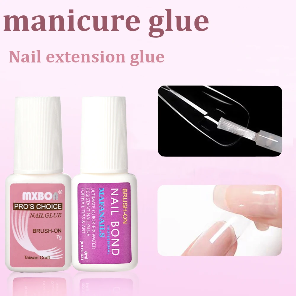 

2 шт., быстросохнущий клей для ногтей для акриловых накладных ногтей, типсы/ювелирные изделия/ драгоценные камни/детали, клей для ногтей, гель, функциональные инструменты для маникюра