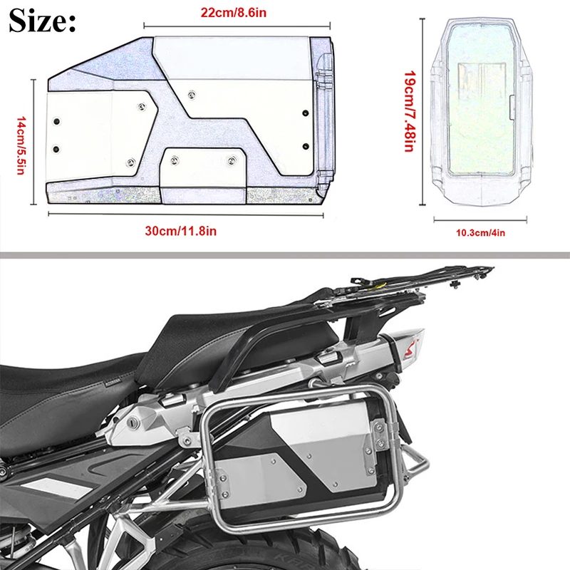 Для BMW R1250GS R1200GS LC/ADV R1200/R1250 GS F750GS F850GS F800GS GS1200/GS1250 Мотоцикл 4.2L Ящик для инструментов Ящик для инструментов Аксессуары