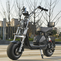 2000W High-Power Lithium Battery Harley Electric Motorcycle With Large Tires, Suitable For Adults As a Means Of Transportation