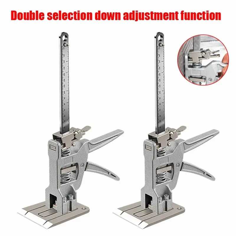 Hand Lifting Tool Set Labor-Saving Arm Jack Door Panel Drywall Board Lifter All-Aluminum Tile Height Adjuster Elevator Tool