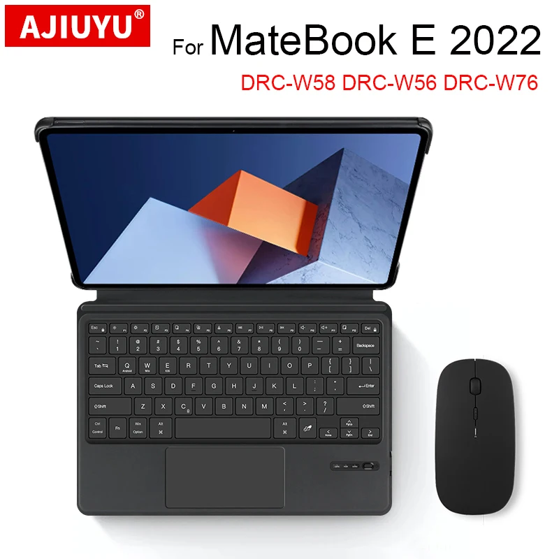 

Keyboard Case Portuguese German Arabic Spanish Russian French Hebrew For Huawei MateBook E 12.6" 2022 DRC-W58 W56 W76 Tablet