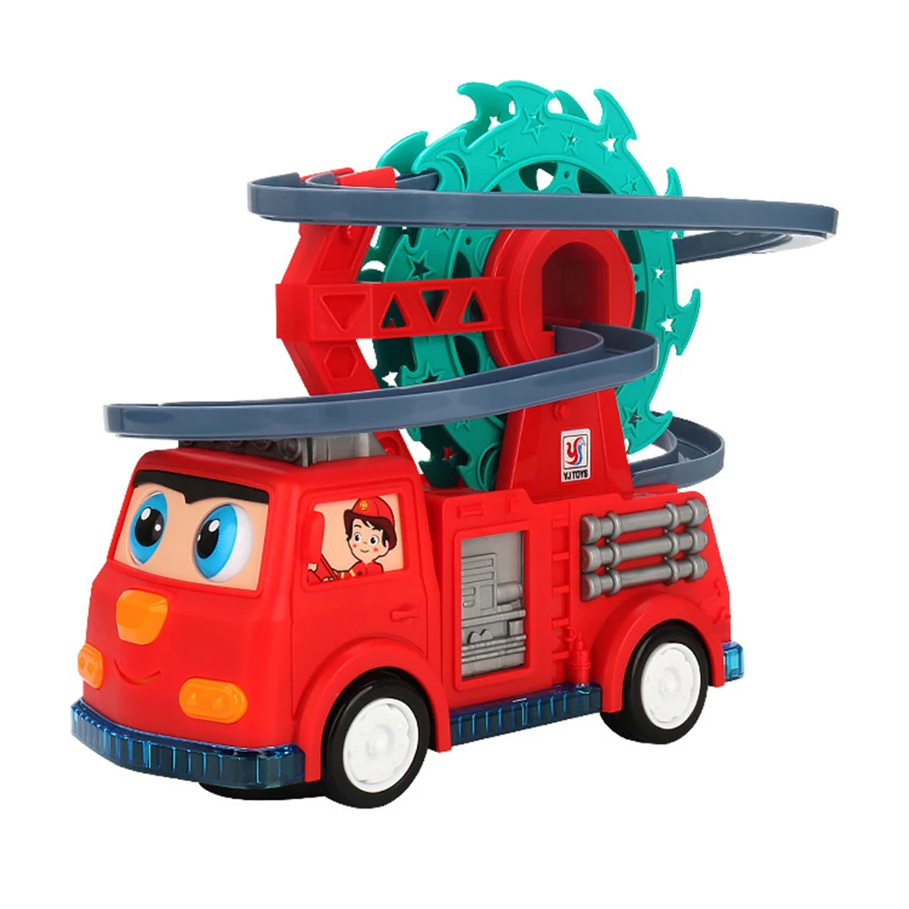 ของเล่นรางเลื่อนไฟฟ้า ประกอบเอง รูปสัตว์ ของเล่นปีนบันได เสริมพัฒนาการ ฝึกทักษะการใช้มือ สำหรับเด็กชายและเด็กหญิง