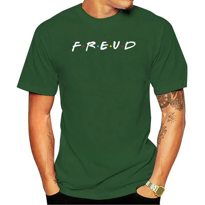 Cheavyweight streetwear anime  clothes New Arrival fashion manga fashion manga New Men shirt Sigmund Freud  tshirt  men t shirt