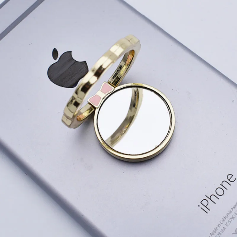 Mirror Ring Buckle 360 Degree RotationNew Multifunctional Bracket Universal Wholesale Ring Holder for Phone