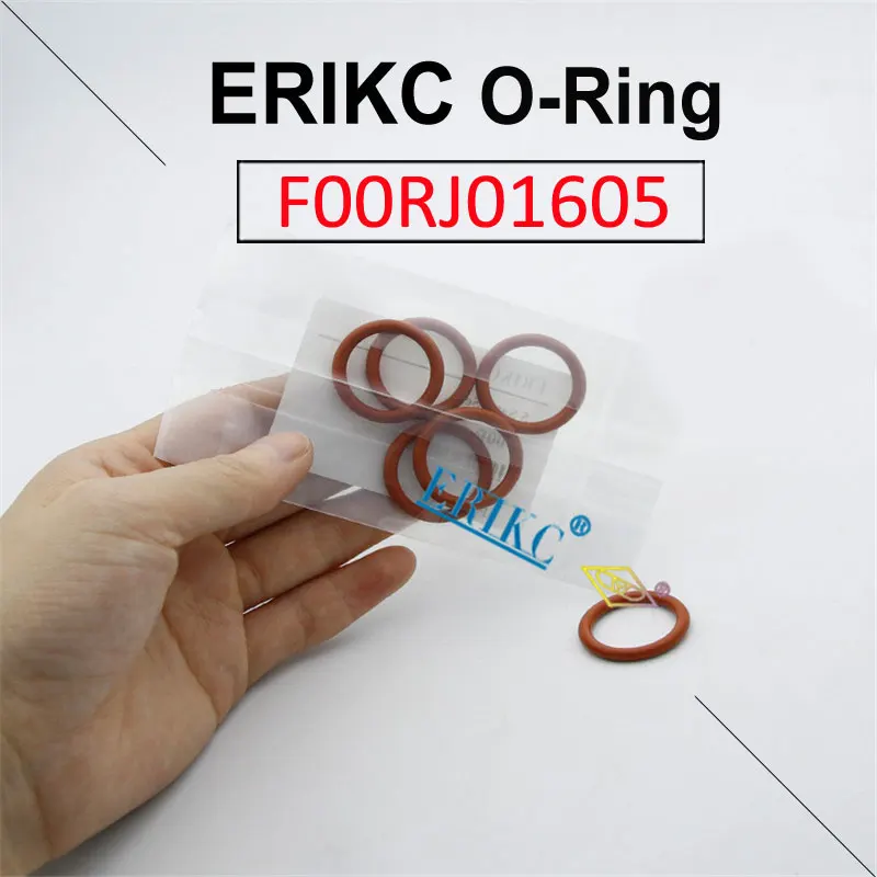 

ERIKC F00RJ01605 Oil Resistance O-Ring F00R J01 605 Rubber O Ring Set Assortment Seal Kit F 00R J01 605 for 0445120 Injector