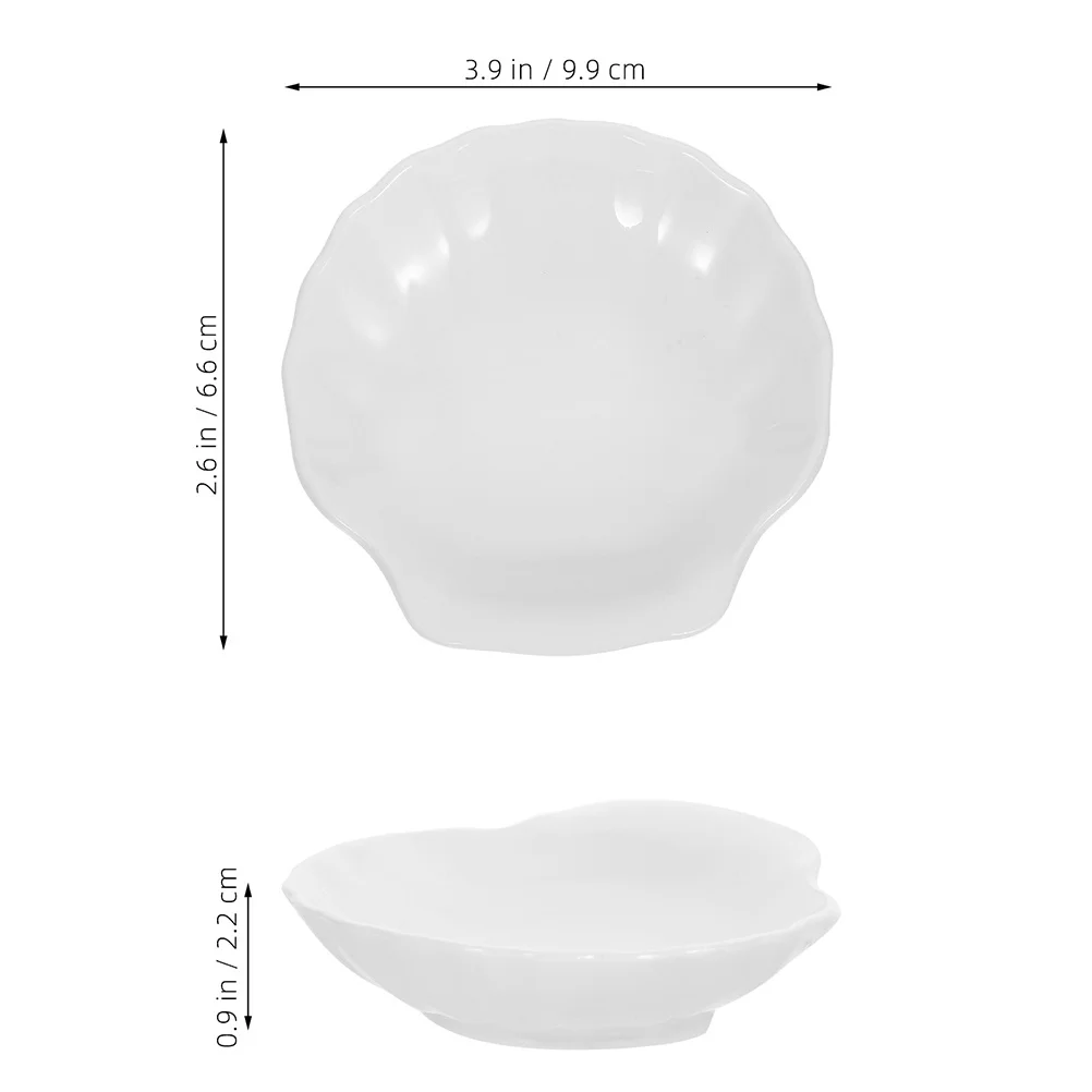 

2Pcs Seashell Soap Dish Stylish Bar Soap Tray Multi-Functional Bathroom Organizer for Cosmetics and Storage