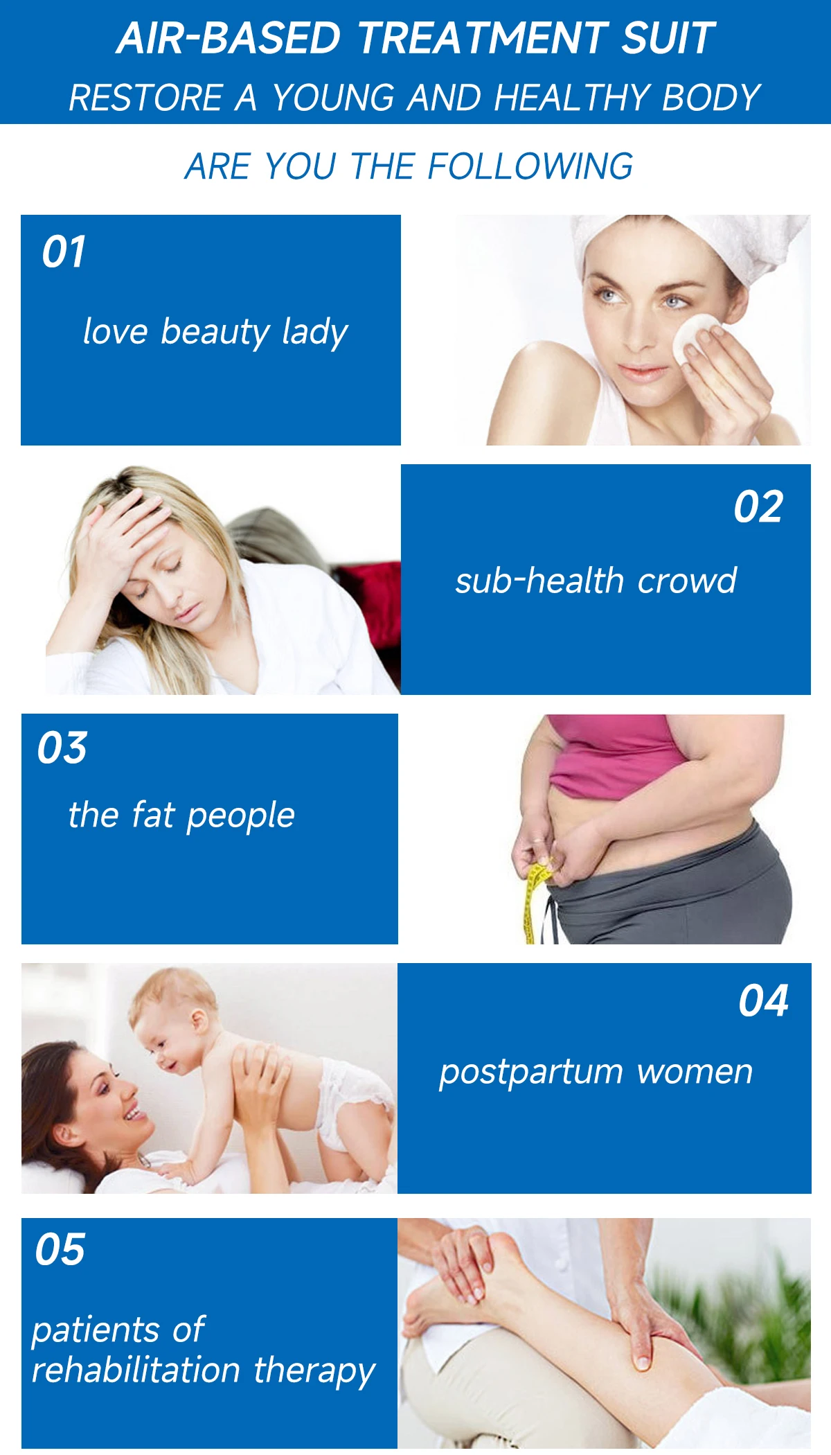 NEWGAGA Luftwellen-Druck, Lymphdrainage, Vakuum-Pressotherapie-Maschine, Muskelentspannung, Bein, Taille, Körpermassage, Luftkompression – Detail 6