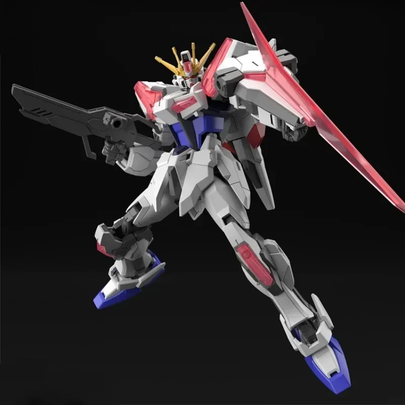 Gundam Bandai EG 1/144 GAT-X105B Build Strike Exceed Galaxy อะนิเมะประกอบรุ่น Action ตัวเลขของเล่นสําหรับเพื่อน
