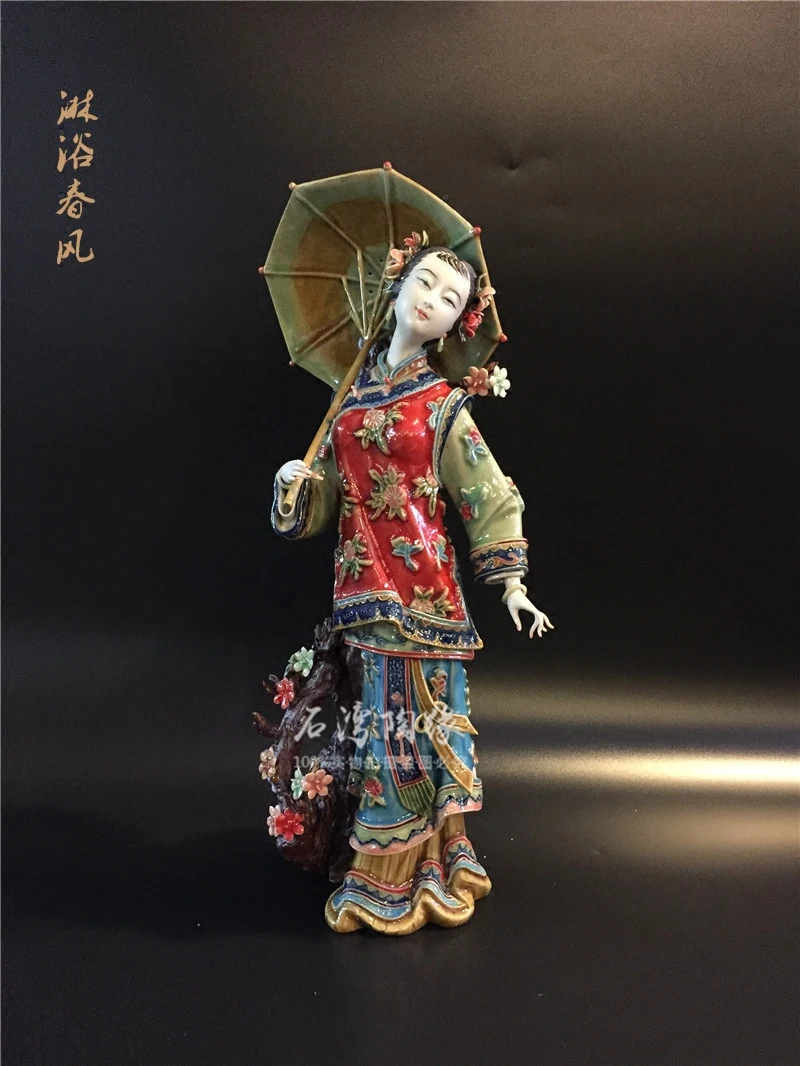 

Classical ladies, Shiwan ceramic dolls, home accessories, TV cabinets, decorative cabinets, ornaments