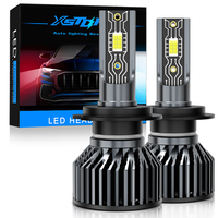 XSTORM Car Headlight H1 H4 H7 LED H8 H11 9005 HB3 9006 HB4 9012 Hir2 9008 H13 Led Bulb Canbus Automobile Kit H7 Turbo Fog Lamp