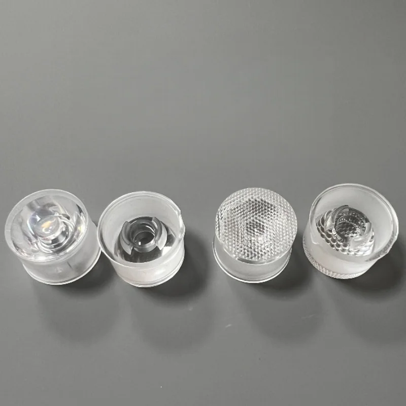 Angle 15 30 45 60 90 120 Degree LED Waterproof Lens High Power LED Wall Washer Lamp 20mm Acrylic Lenses With Bracket