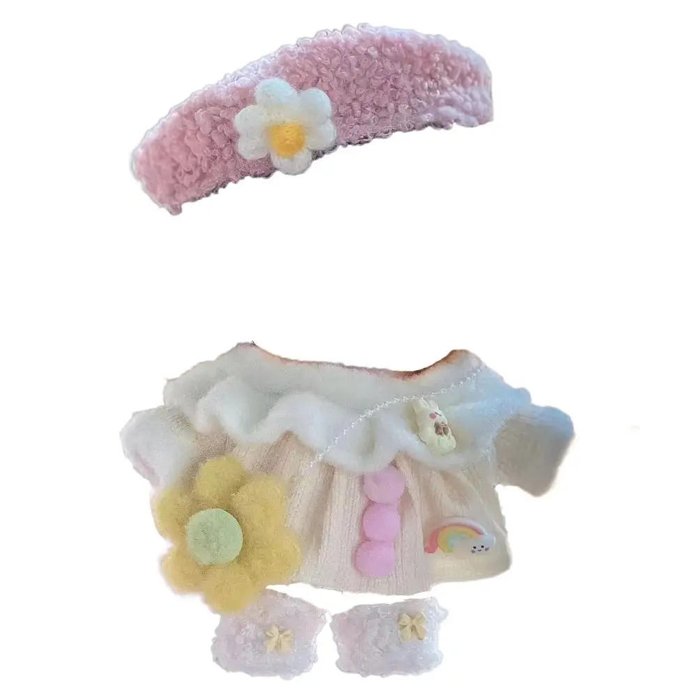 

Милый комплект с кошачьими ушками, хлопковое платье 20 см, одежда «сделай сам», одежда с идолом, розовая юбка принцессы, аксессуары для одежды