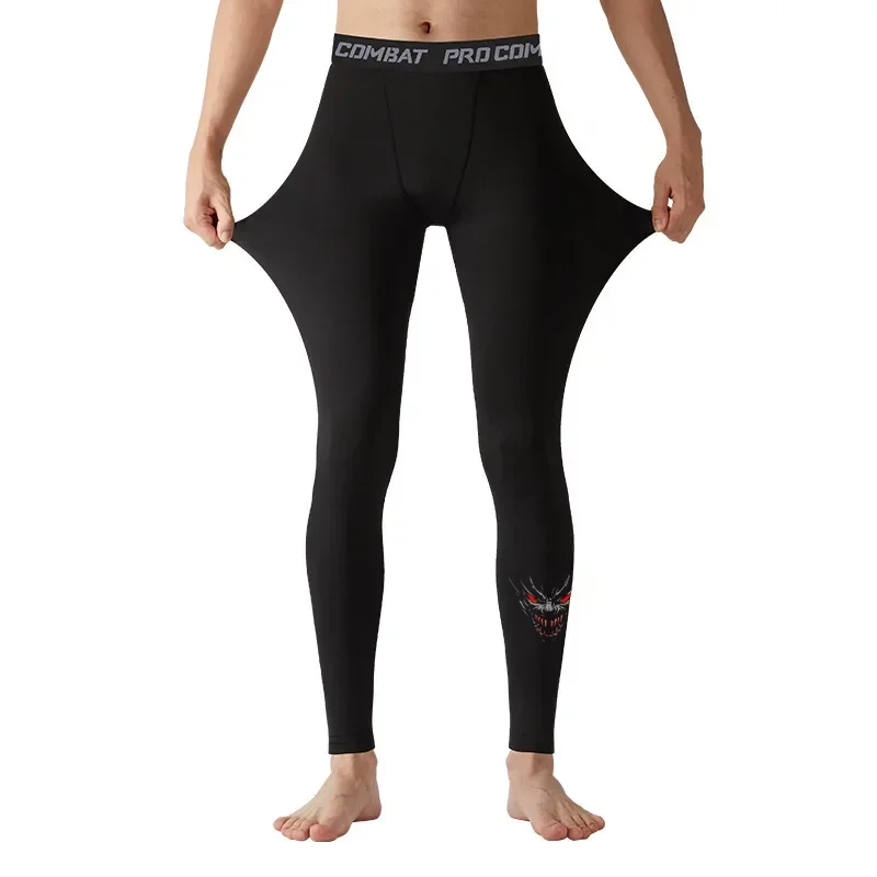 Pantalon de compression à séchage rapide pour homme, legging moulant de course, de gym, de fitness et d\'entraînement