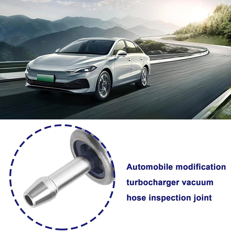 Новый комплект быстрого крепления давления Turbo Boost, источник давления на силиконовом шланге, ниппель для шланга Boost, фитинг турбовакуумного манометра