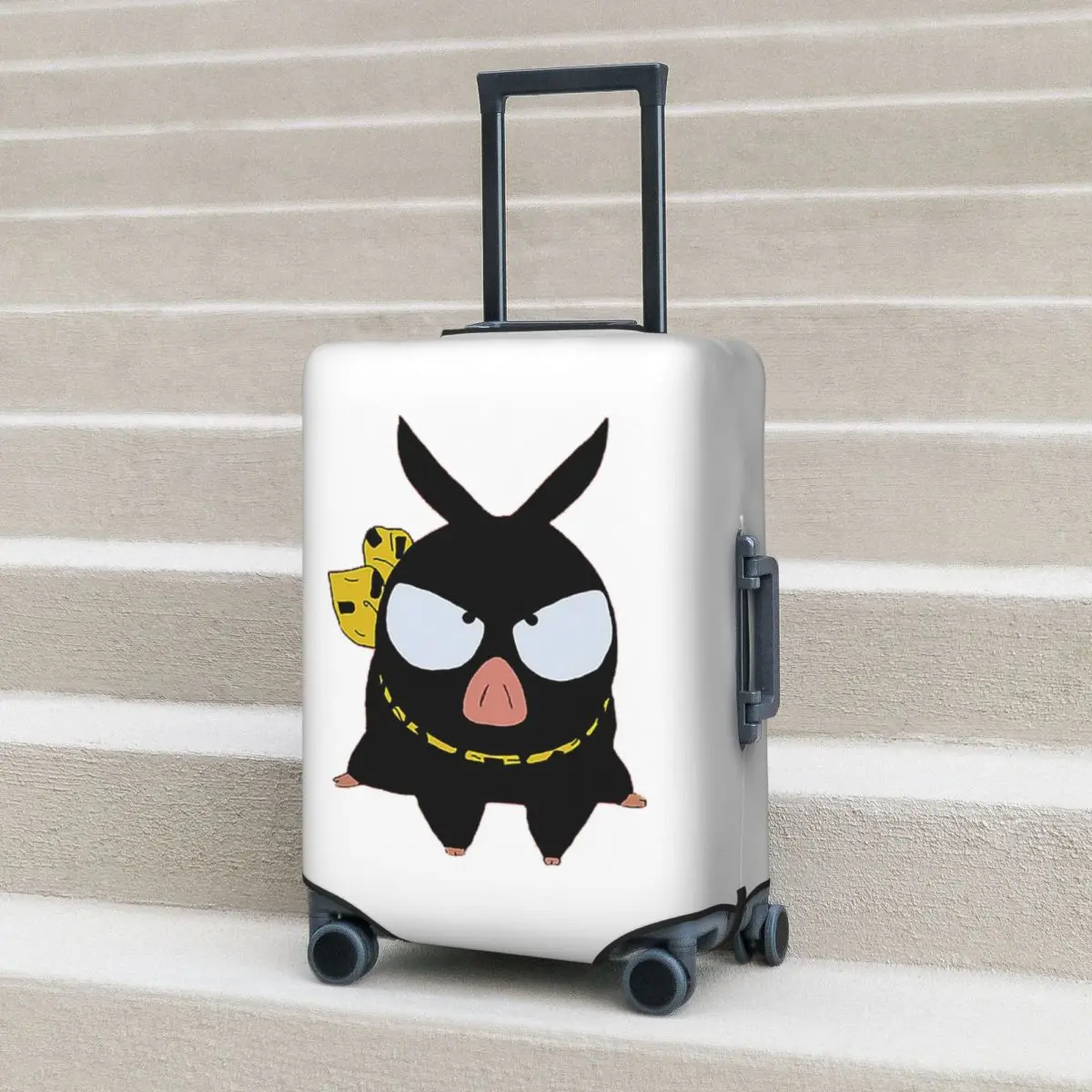

P Chan Ranma Suitcase Cover Protection Elastic Travel Luggage Protector Covers for 18-32 Inch