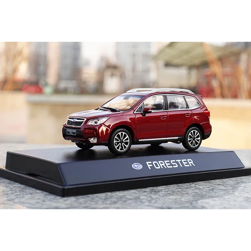 

Original Diecast Alloy 1/43 Forester Alloy Car Model Red SUV Adult Classic Collection Static Display Boy Toy