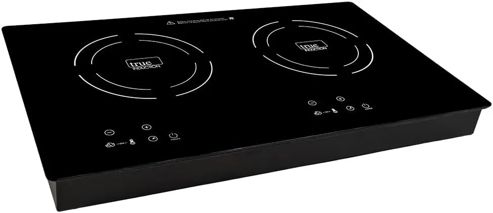 23 in. Black Induction Glass-Ceramic Cooktop 1750W