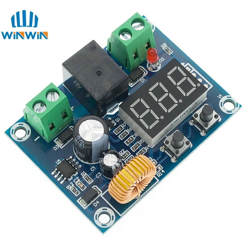 XH-M609 DC 12V-36V Modulo caricabatterie Tensione da sovraccarico Protezione batteria Scheda modulo di protezione da sottotensione precisa