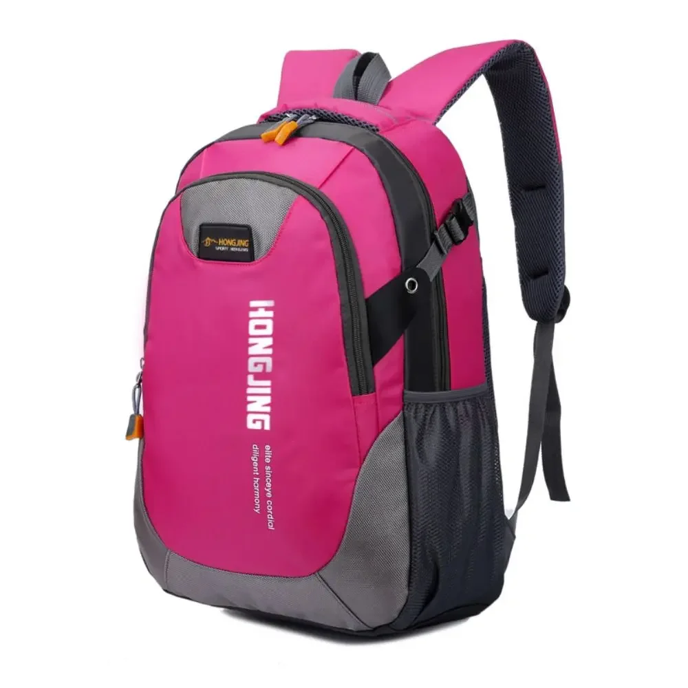 Waterproof Oxford Shoulder Backpack Wear-resistant Lightweight Outdoor Sports Bag Portable Knapsack Large Capacity